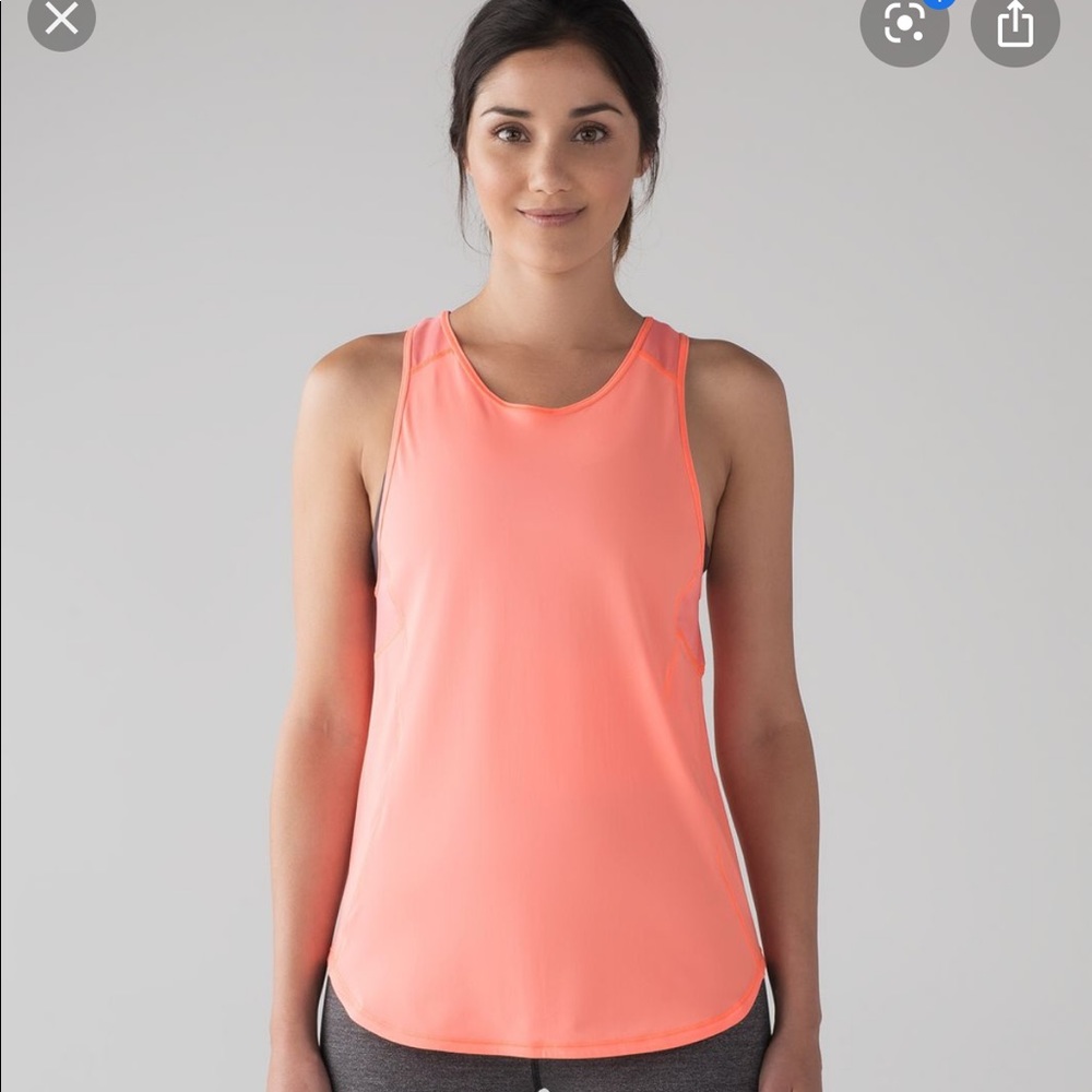 Lululemon Sculpt Tank Pink/coral